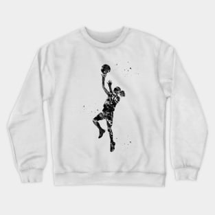 Girl basketball player Crewneck Sweatshirt